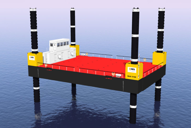 Jack up barge MJU3020 (modular)
