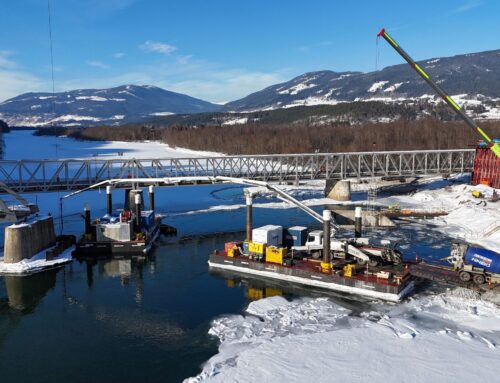 Modular support platform – Ringebu, Norway